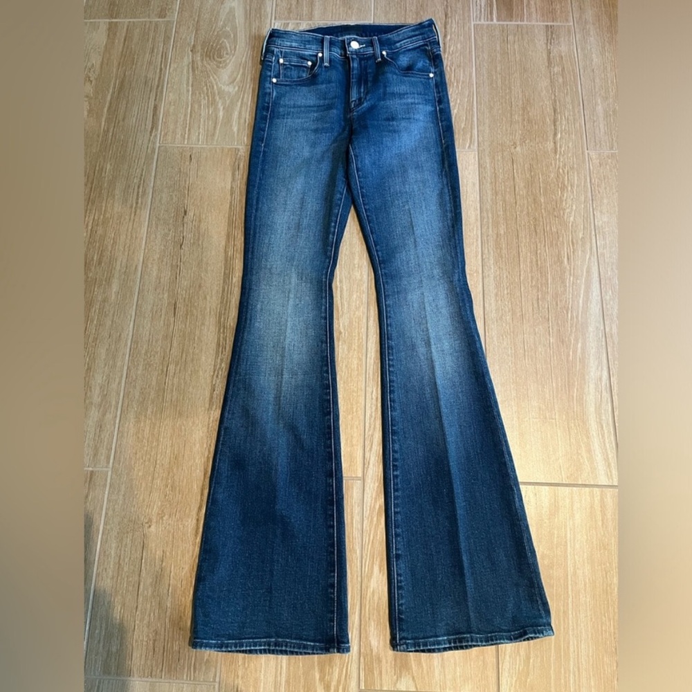 MOTHER down low weekender Heel jeans